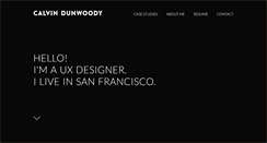 Desktop Screenshot of calvindunwoody.com